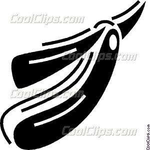 300x300 Straight Razor Vector Clip Art