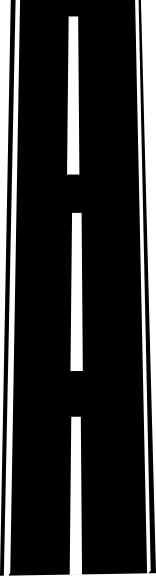 156x586 Street Straight Road Clip Art