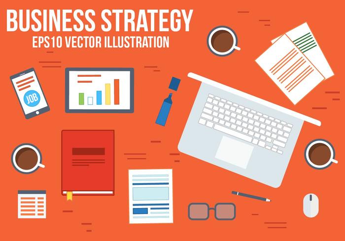 700x490 Free Business Strategy Vector