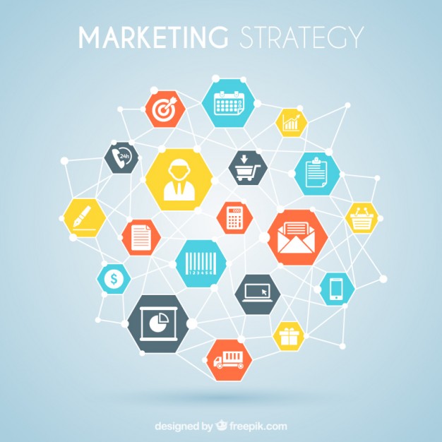 626x626 Marketing Strategy Graphic Vector Free Download