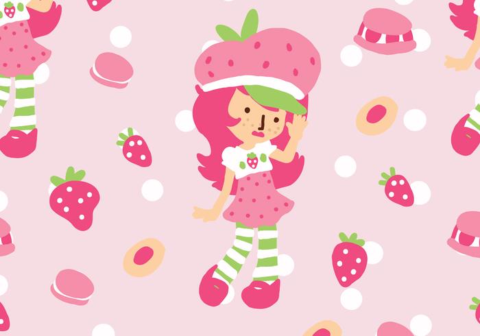 700x490 Strawberry Shortcake Pattern