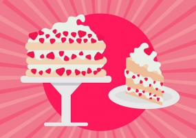 285x200 Strawberry Shortcake Pattern Free Vector Graphic Art Free Download
