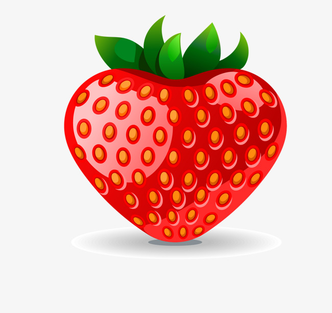 650x614 Strawberry Vector, Fresh Strawberries, Green Fruit Png And Vector