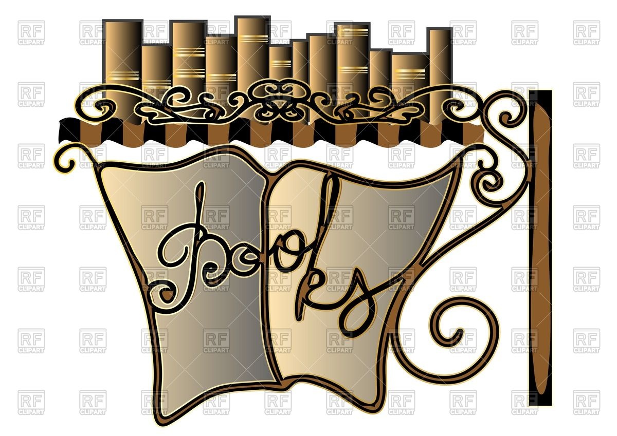 1200x849 Bookshop Street Sign Vector Image Vector Artwork Of Signs