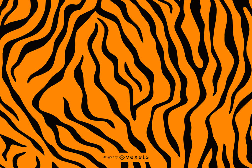 854x570 Seamless Tiger Stripes Pattern