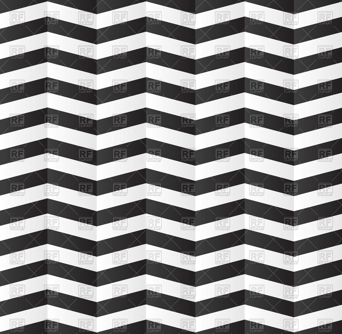 1200x1173 Abstract Black And White Geometric Striped Pattern Vector Image