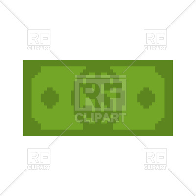 400x400 Money In Pixel Style
