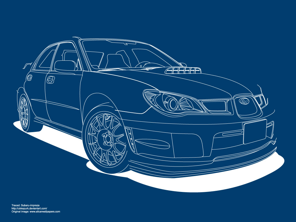 1024x768 Subaru Car