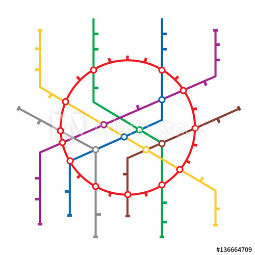 Subway Map Vector at GetDrawings | Free download