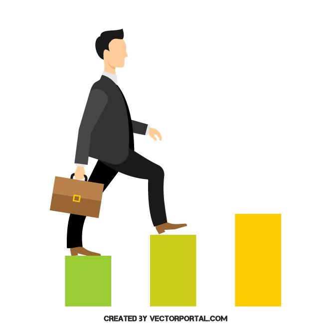 660x660 Path To Success Vector Illustration