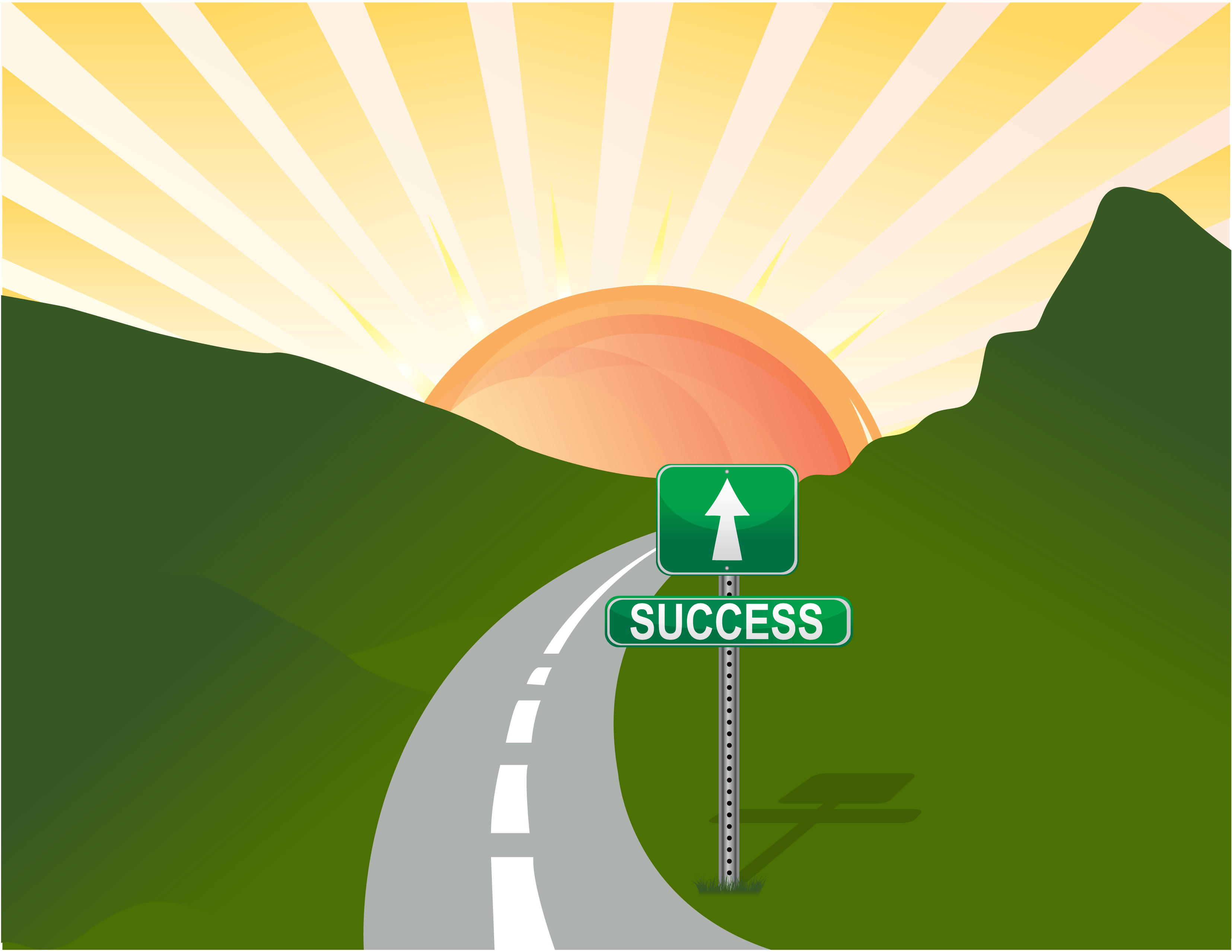 3309x2556 Photodune 3626610 Illustration Of Road To Success Vector L