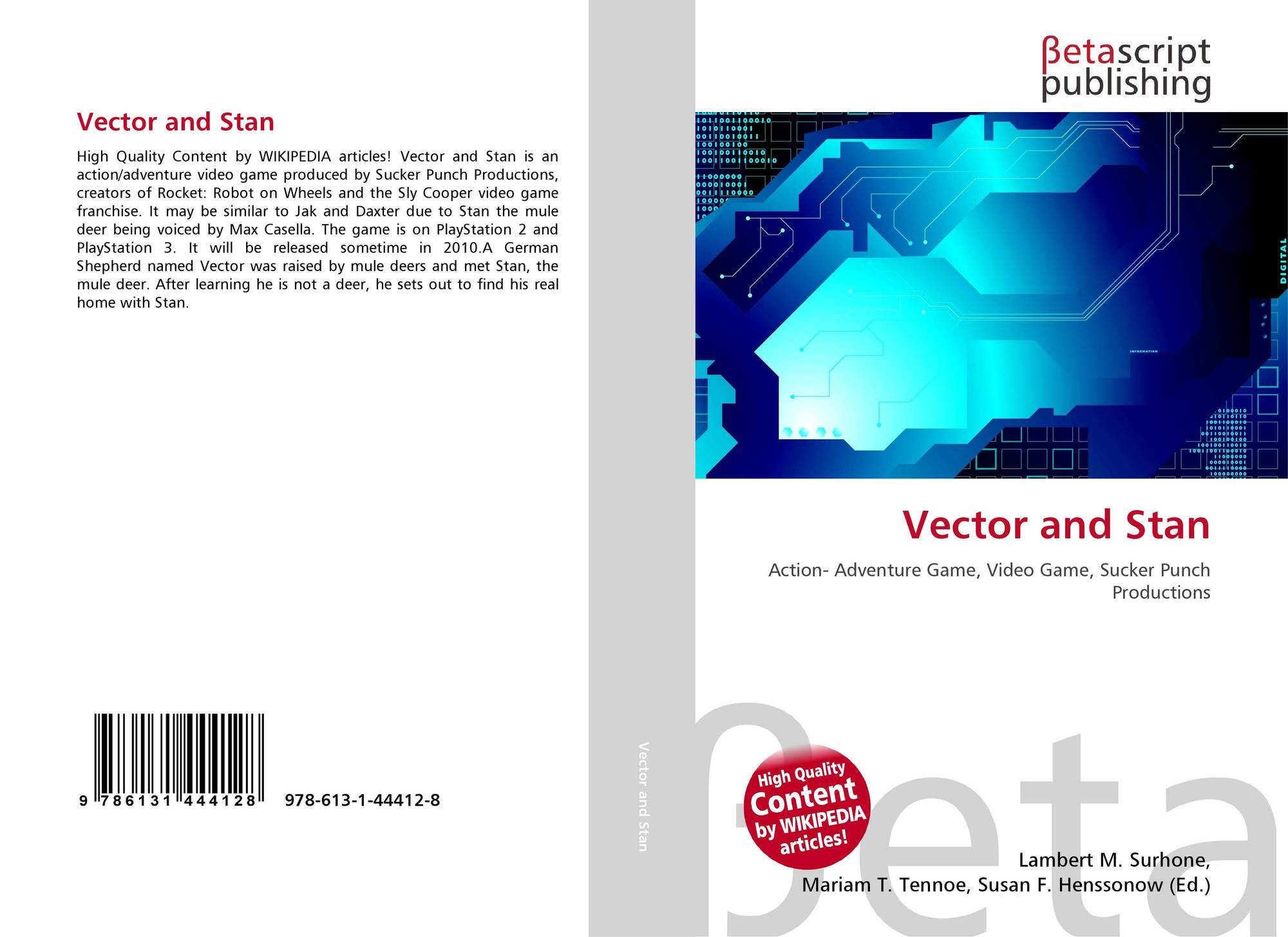 2000x1455 Vector And Stan, 978 613 1 44412 8, 6131444129 ,9786131444128