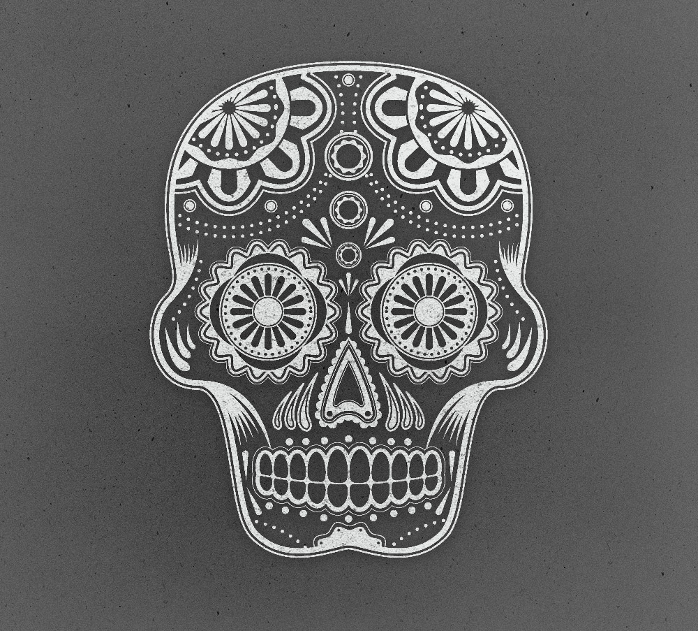 1000x903 How To Create A Detailed Vector Sugar Skull Illustration