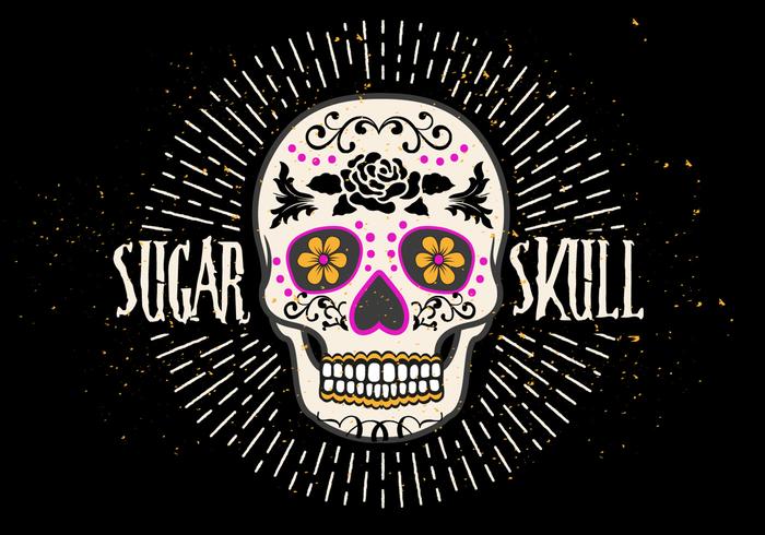 700x490 Sugar Skull Free Vector Art