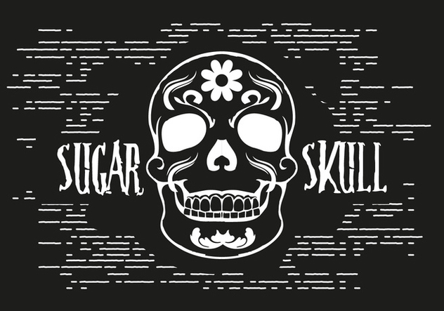 632x443 Free Sugar Skull Vector Illustration Free Vector Download 393541