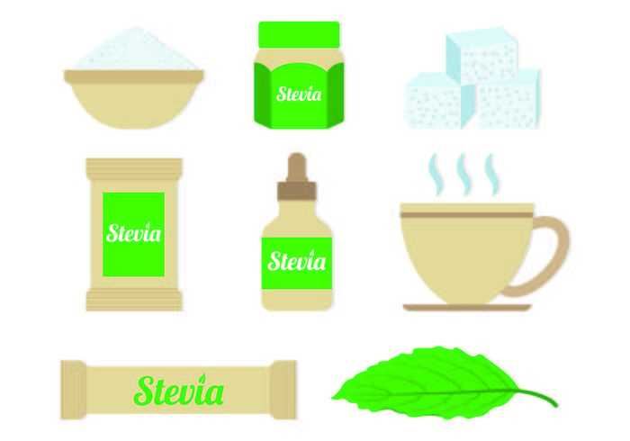 700x490 Set Of Stevia Sugar Vectors