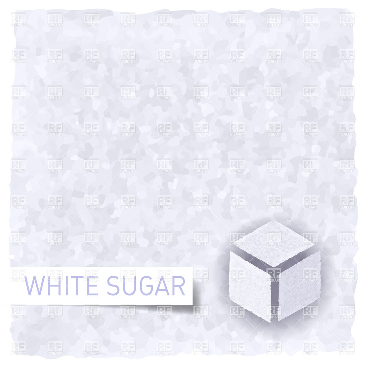 1200x1200 White Sugar Background