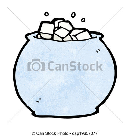 449x470 Cartoon Bowl Of Sugar Vectors Illustration