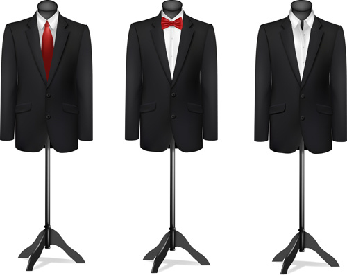 500x397 Men Suits Design Template Vector Free Vector In Encapsulated