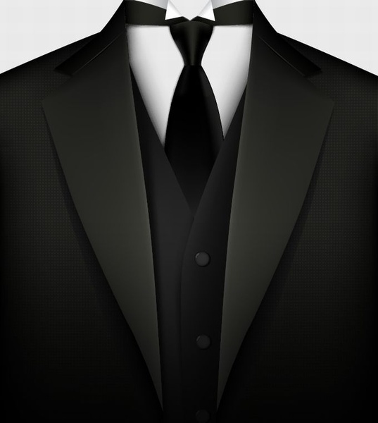 537x600 Black Suit Vector Free Vector In Encapsulated Postscript Eps