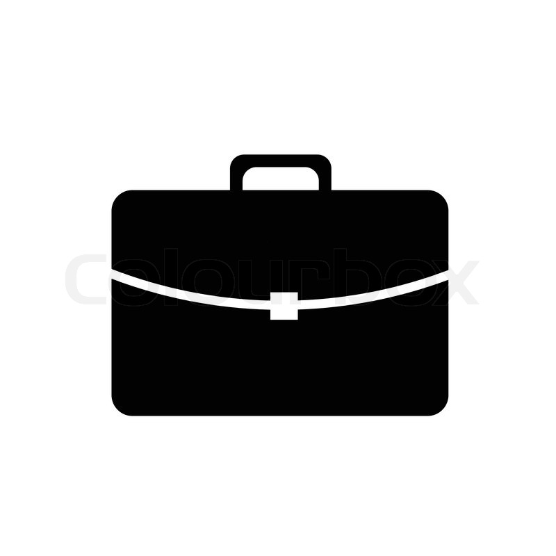 800x800 Simple Vector Pictogram Icon Of A Suitcase Stock Vector Colourbox