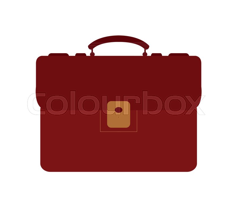 800x700 Work Suitcase Icon Stock Vector Colourbox