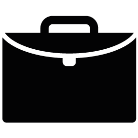 283x283 19 Suitcase Vector Silhouette Huge Freebie! Download For