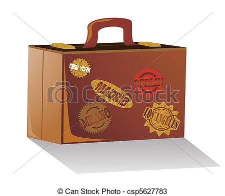 450x393 Suitcase Vector .