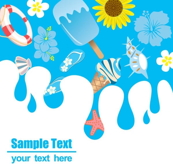 600x569 Cartoon Summer Pictures 05 Vector Free Vector In Encapsulated