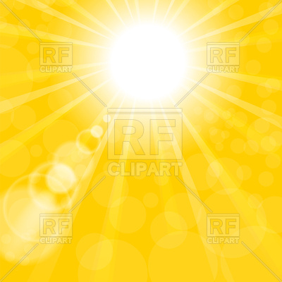 400x400 Abstract Yellow Sun Background Vector Image Vector Artwork Of