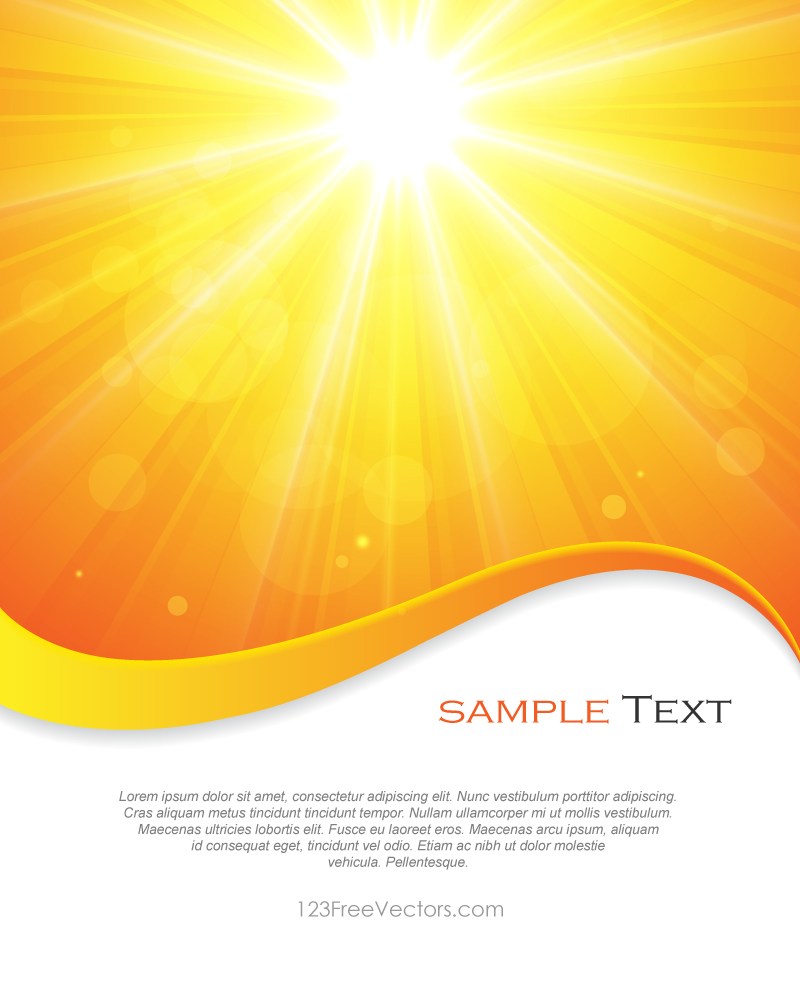 800x1000 Yellow Sun Rays Background Vector 123freevectors