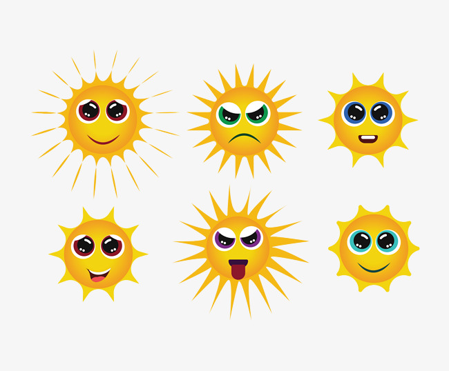 650x538 Smiley Sun Face Group, Sun Clipart, Face Clipart, Vector Png And