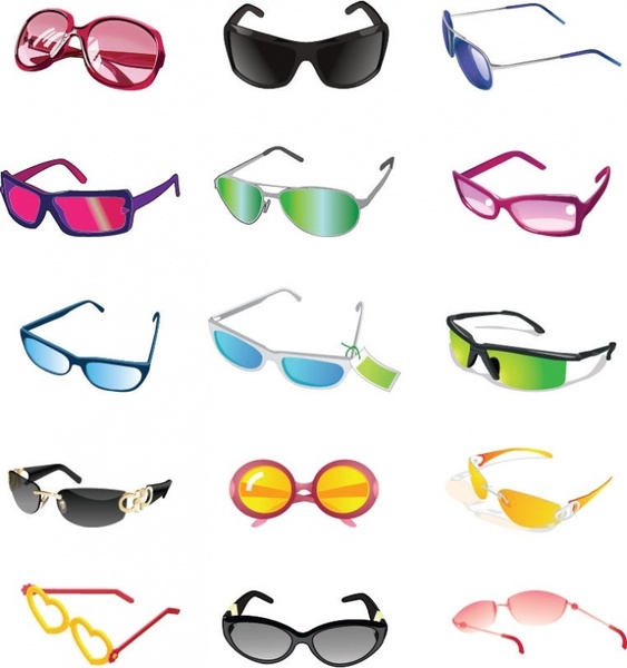 563x600 Free Sunglasses Vector Illustration Free Vector In Encapsulated