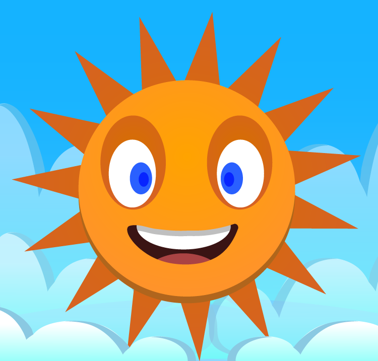 750x717 Create A Happy Sun Vector In Adobe Illustrator