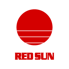 280x280 Red Sun Logo Vector Download Free