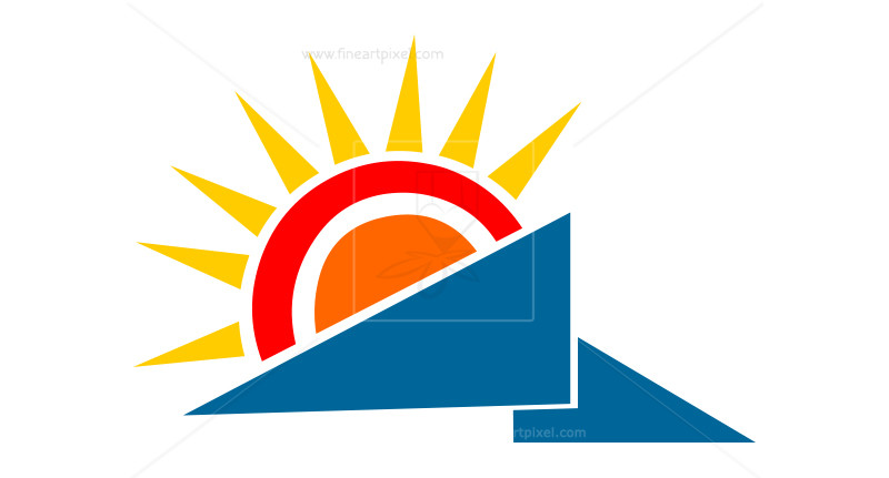 800x431 Sun Logo Vector Free Vectors, Illustrations, Graphics, Clipart