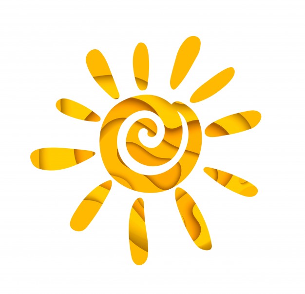 626x603 Abstract Summer Sun. Logo Design. Vector Premium Download