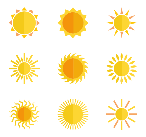 600x564 Collection Of Free Sun Vector Illustrator. Download On Ubisafe