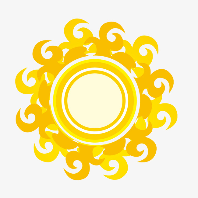 650x651 Vector Cartoon Fire Side Of The Sun, Cartoon Vector, Fire Vector