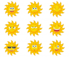 242x200 Cartoon Sun Outline Clip Art Free Vector Graphic Art Free Download