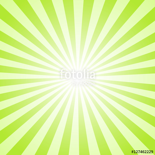 500x500 Green Sunburst Background. Vector Illustration Stock Image And