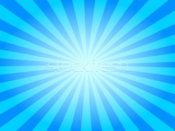 600x450 Summer Sky Vector Sunburst Background Vector Illustration