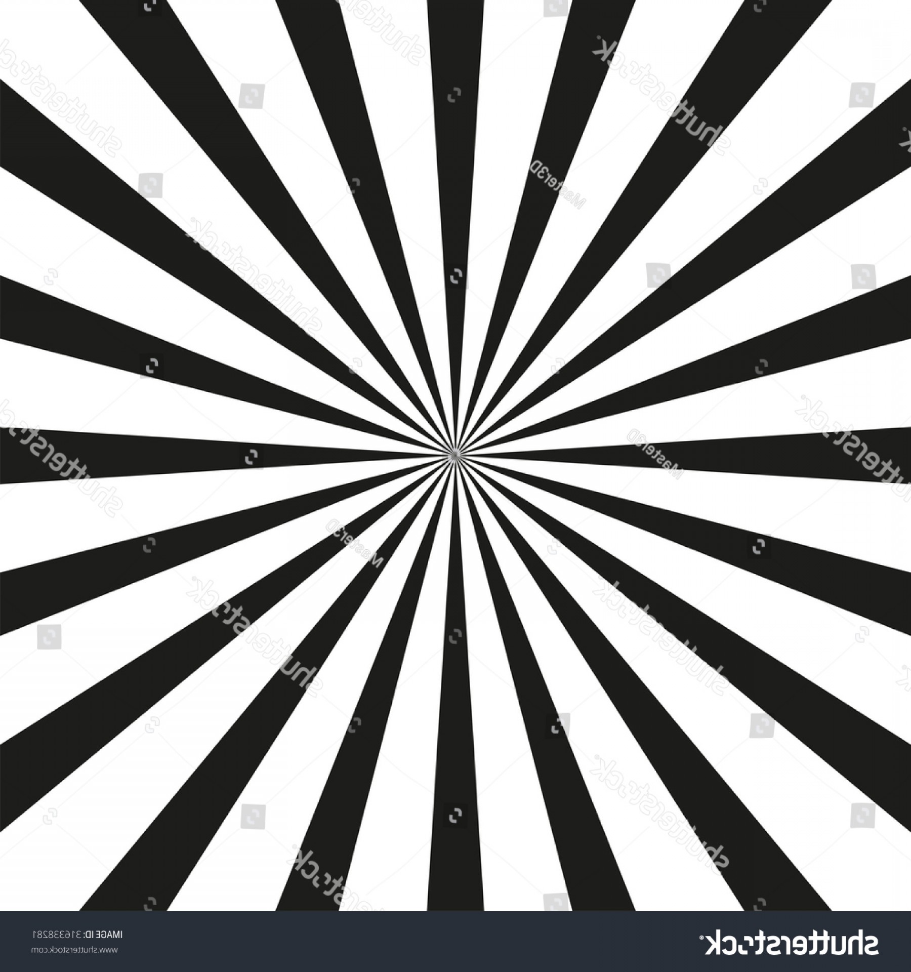 1800x1920 Retro Sunburst Vector Background Black White Sohadacouri