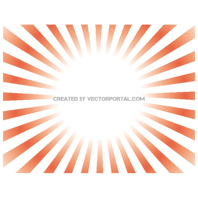 660x660 Vintage Sunburst Free Vector 123freevectors