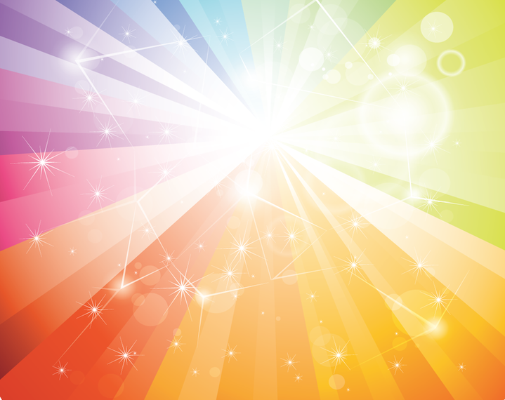719x570 Rainbow Sunburst