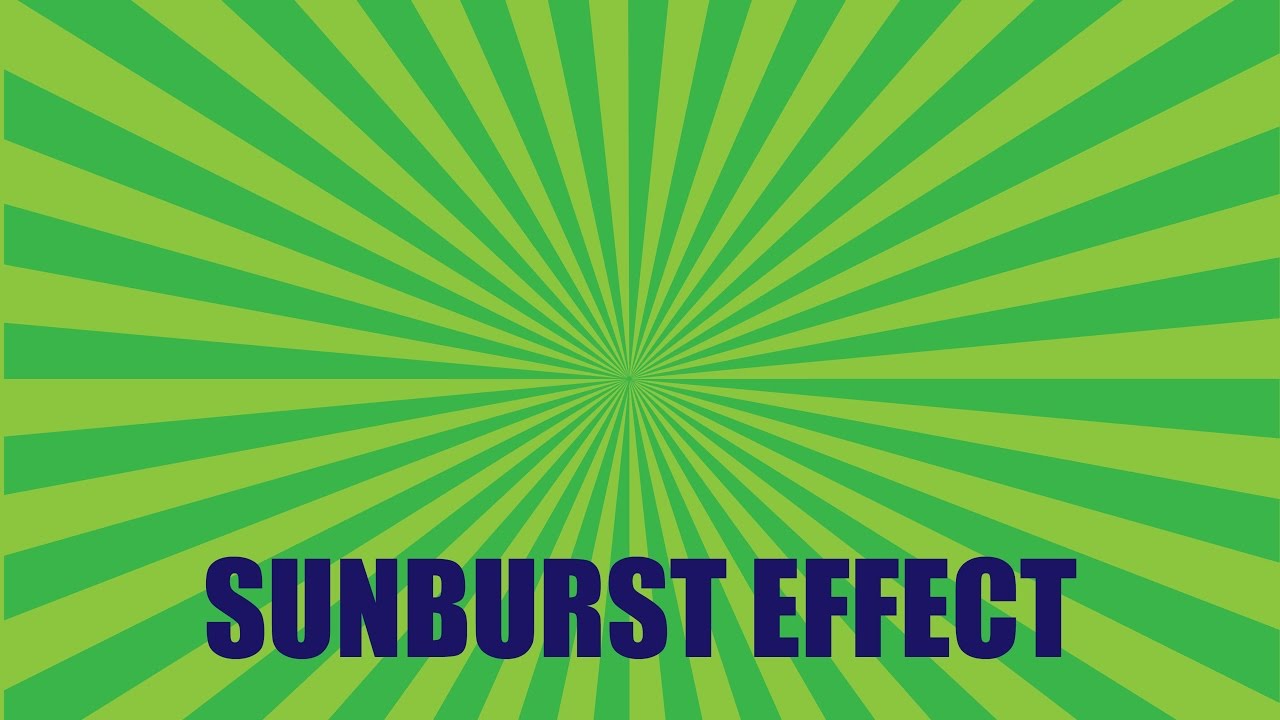 1280x720 Sunburst Effect In Illustrator