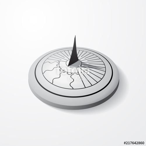 500x500 Sundial Gray Object Stock Image And Royalty Free Vector Files On