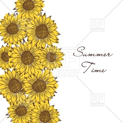 400x400 Seamless Vintage Ornament With Sunflowers Vector Image Vector
