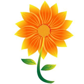 Sunflower Vector Free