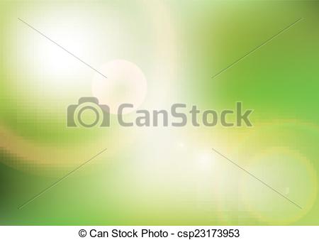 450x338 Eco Background With Sunlight. Vector. Template Design.